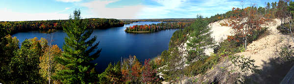 AuSable River Overlook @ Highbanks- Click for Panorama