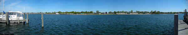 Tawas Harbor Shoreline- Click for Panorama