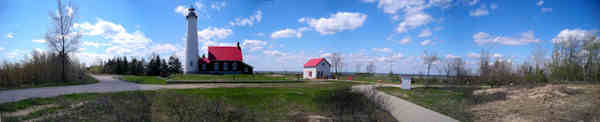 Tawas Point Lighthouse- Click for Panorama